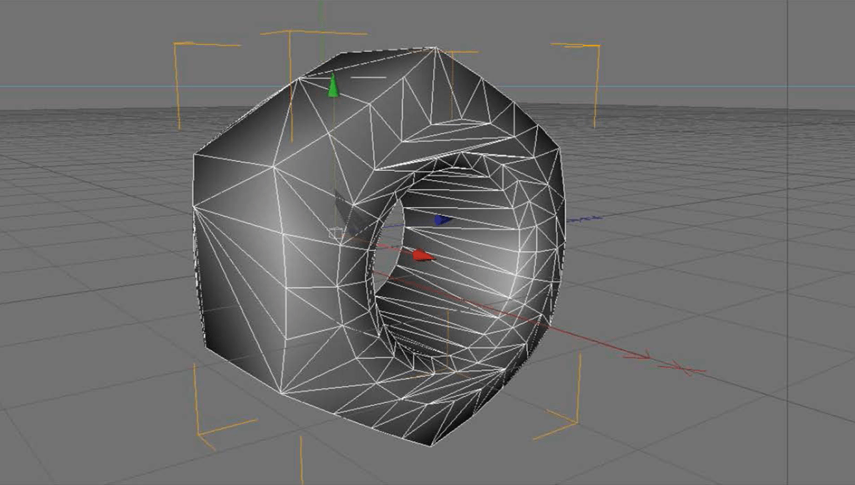 Man using CAD program