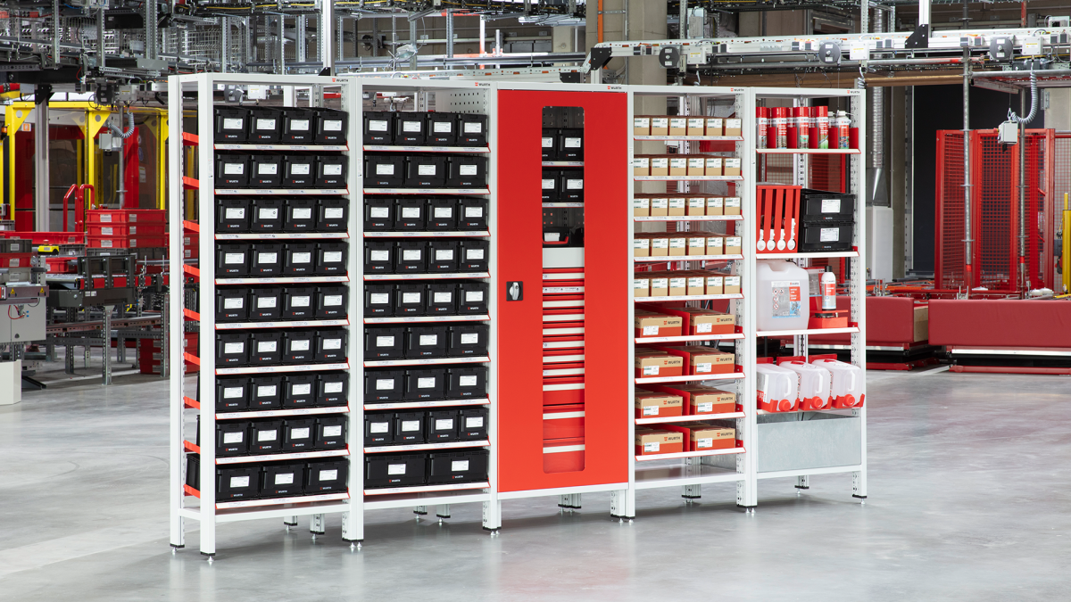 ORSY® shelving systems_Wurth Industry Vietnam